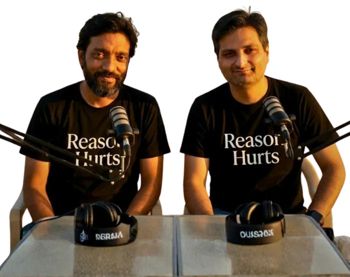 Umesh and Sachin, hosts of Reason Hurts